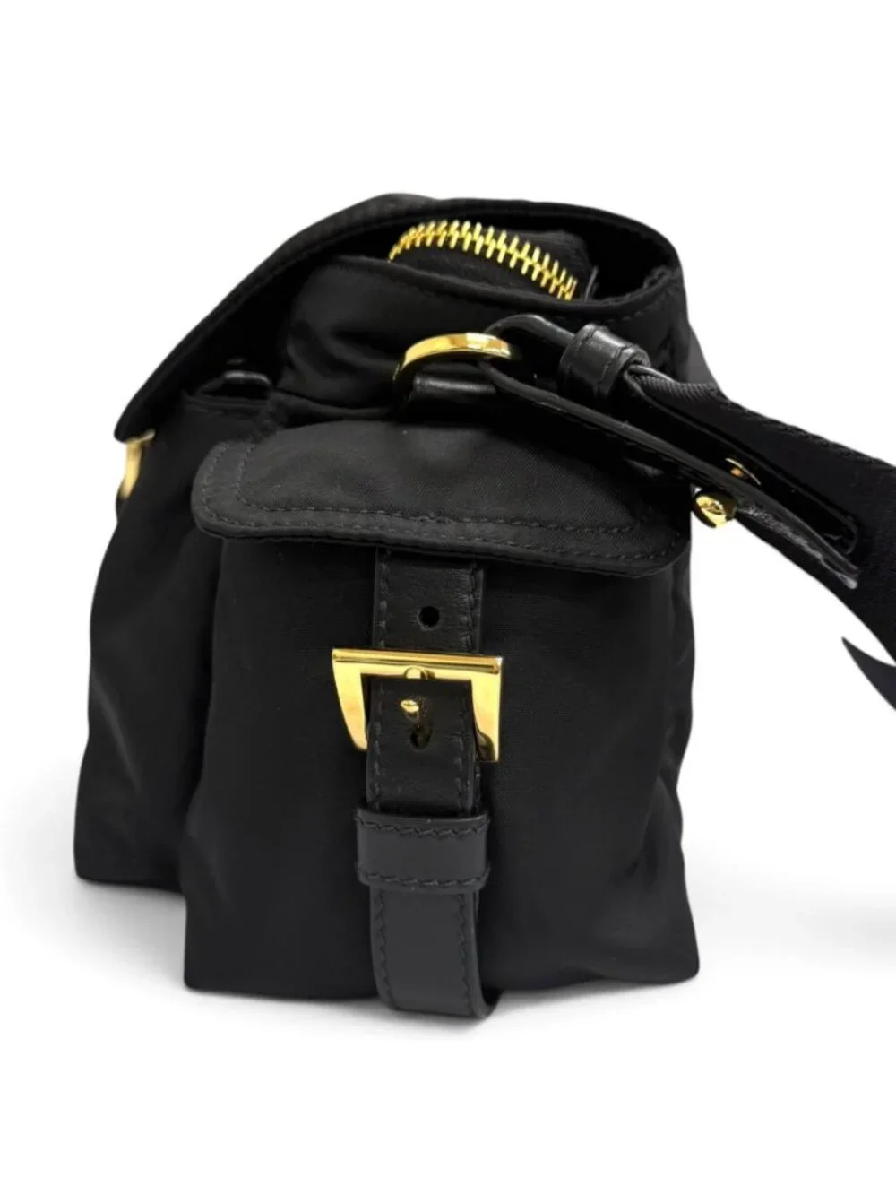 Prada Explorer Medium Triangle Logo Re-Nylon 2-Way Shoulder Bag